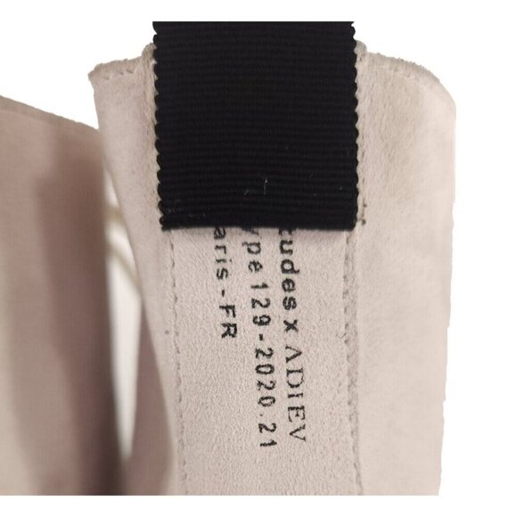 Etudes X Adieu Edition Suede Type 129 Boots Size 46 US 13 Mens Off-White $525 - Picture 6 of 13